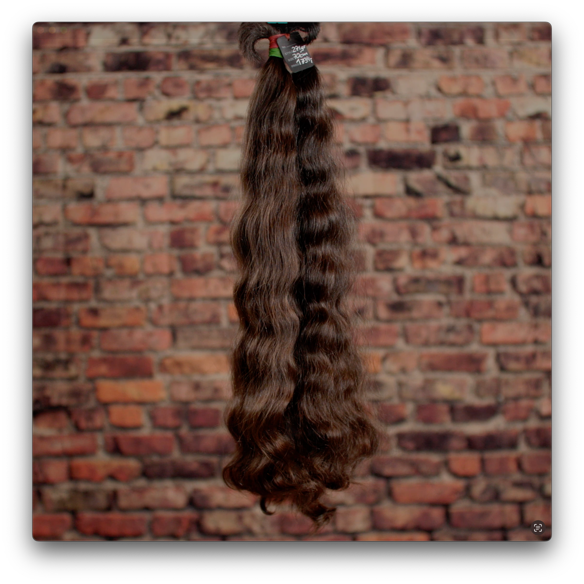 Brasilhaare | Braunton 5 | 70 cm