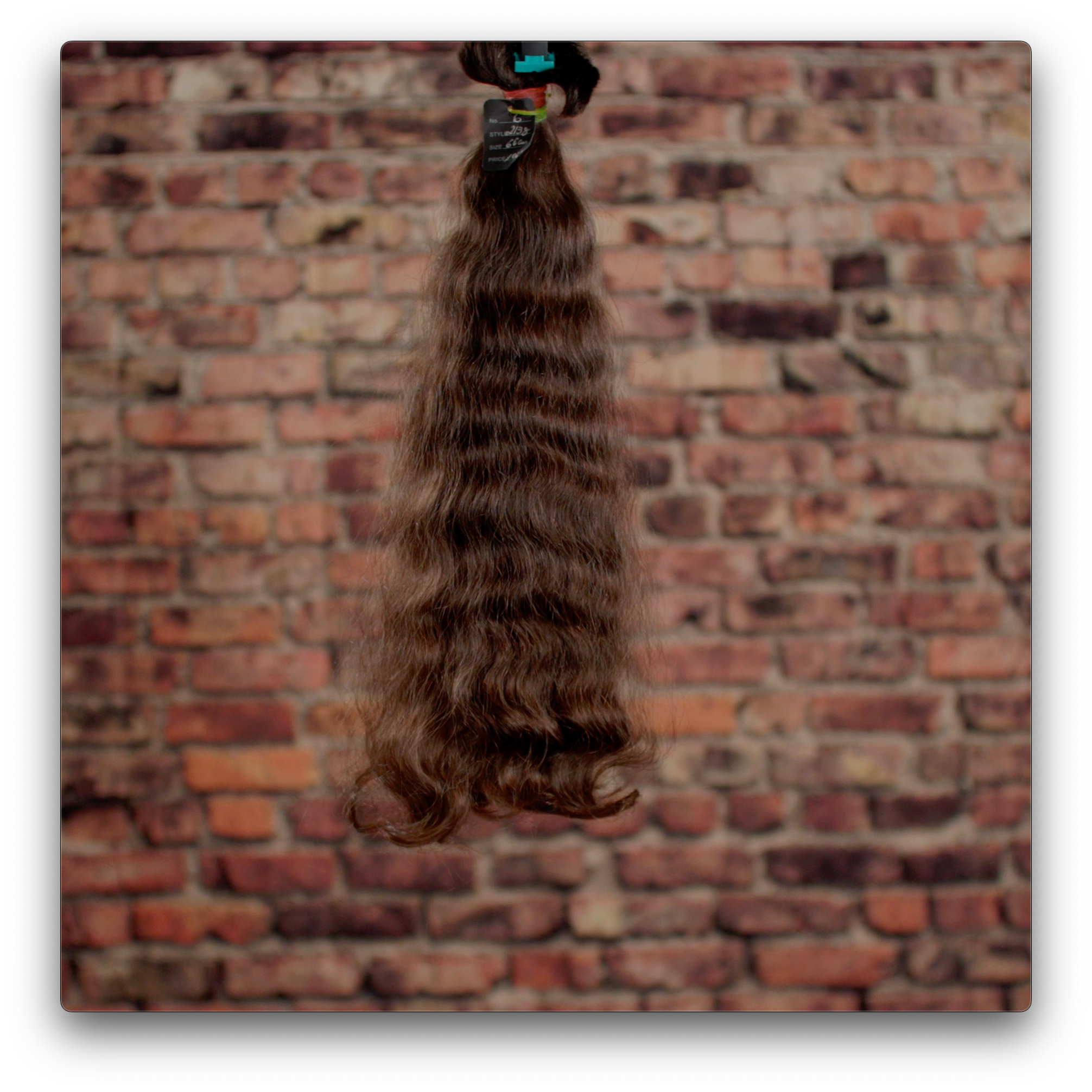 Brasilhaare | Dunkelblondton 6 | 66 cm