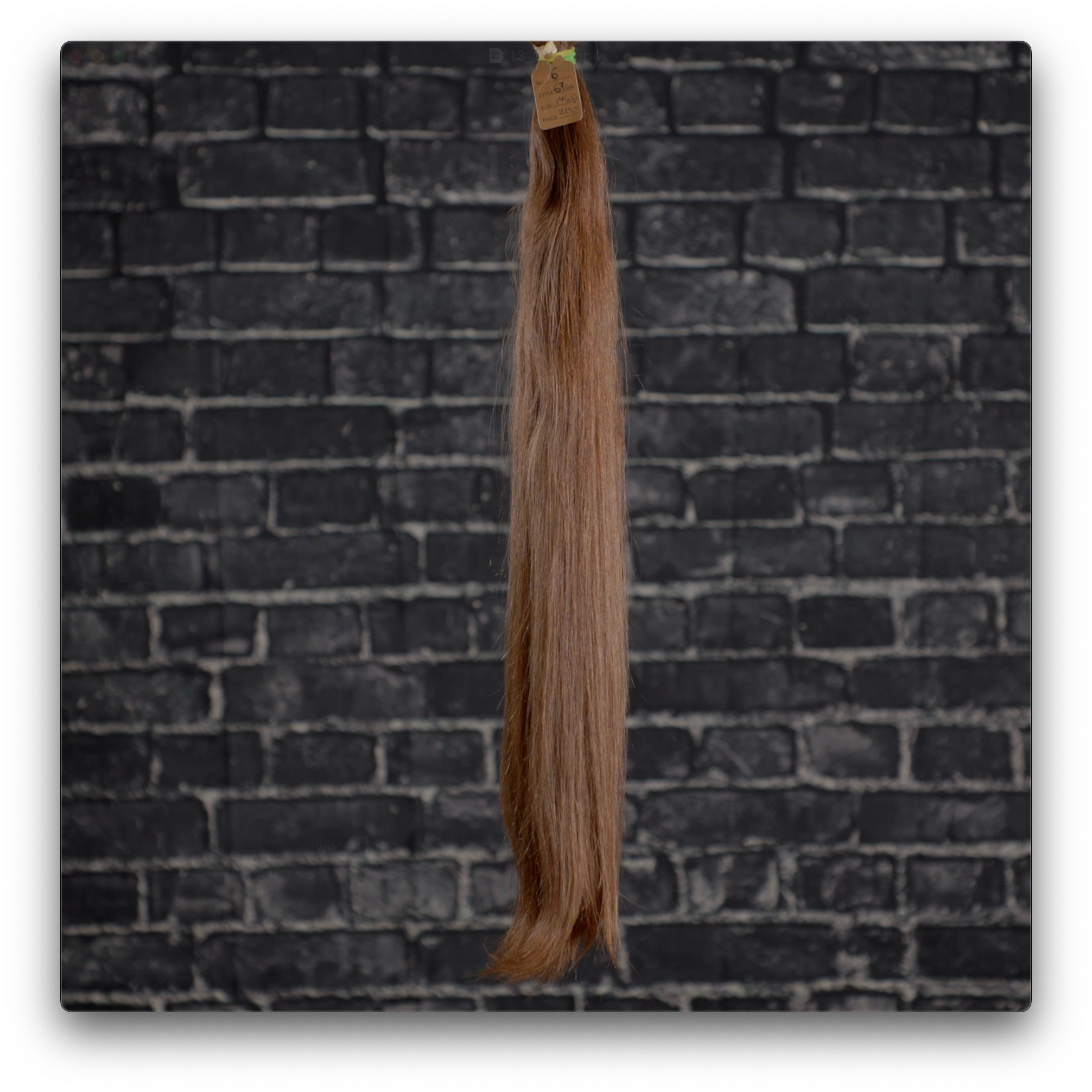 Eurohaare | Dunkelblondton 6 | 67 cm